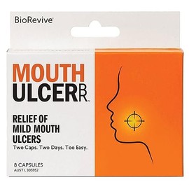 BioRevive Mouth Ulcer 212 Capsules, 8 count