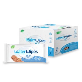 WATERWIPES, Toallitas Húmedas Originales para Bebés, Limpieza y Comodidad, Hipoalergénicas, 9 Paquetes Incluidos