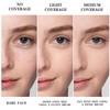 SHEBEEDO Colour Correcting Powder Foundation, Long-lasting 24H Wear, Shimmer Brick