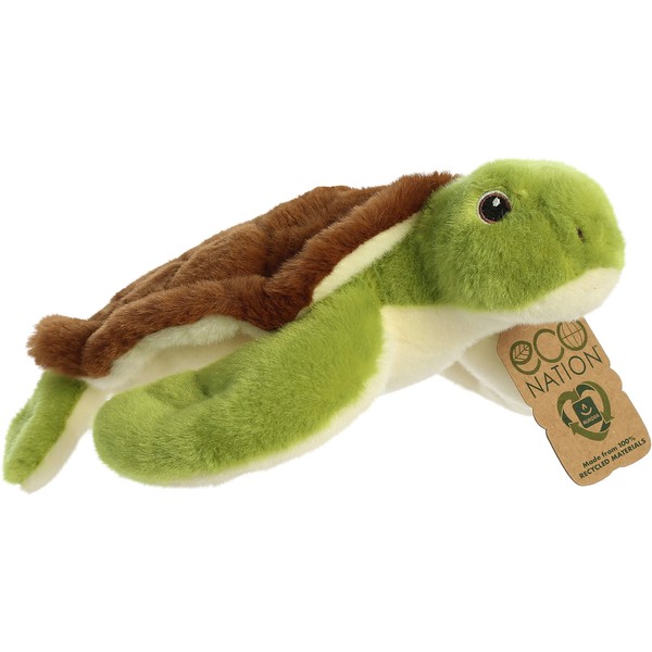 Aurora Eco Nation - 10.5"" Sea Turtle, 11 inches
