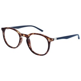 OPULIZE-Met 2 Paquete de gafas de lectura con bloqueo de luz azul Juegos de computadora Marrón Púrpura Hombres Mujeres BB6025 +2.50