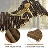 Hamiledyi 3pcs Large Reptile Hides Bearded Dragon Hide Bendable Climbing