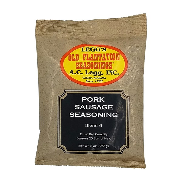 A.C. Legg Old Plantation Seasonings - Pork Sausage Seasoning Blend