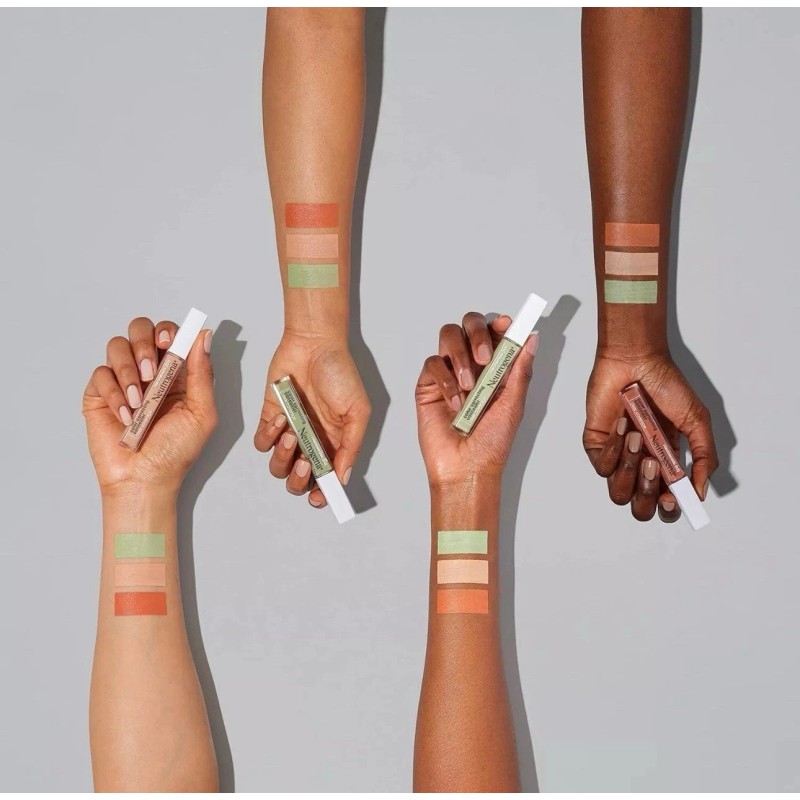 Neutrogena Clear Coverage, Color Correcting Concealer, Green (Redness), 0.24 fl