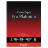 Canon 2768B022 Photo Paper Pro Platinum, 8.5 x 11 Inches,