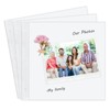 12x12 Scrapbook Album Refill Pages Set, with 10 Plastic Sleeves