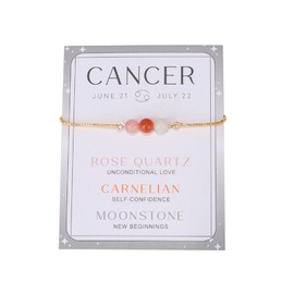 Stocking Stuffers Holiday Outfits for Women 2024 Zodiac Bracelet for Women Chakra Crystal Beads Bracelet Constellation Healing Beaded Bracelets Adjustable Link Chain Bracelet Protection Bracelet Lucky Bracelet for Teen Girls Birthday Gifts