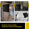 Glow ParaSnap 40x40 Square SterlingFibre Bowens Mount Softbox w/External &