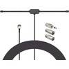BINGFU FM Antenna FM Radio Antenna Indoor Paste Antenna +