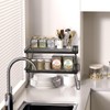 IBERG Cabinet Shelf - Set of 2 Mesh Shelf Organizers