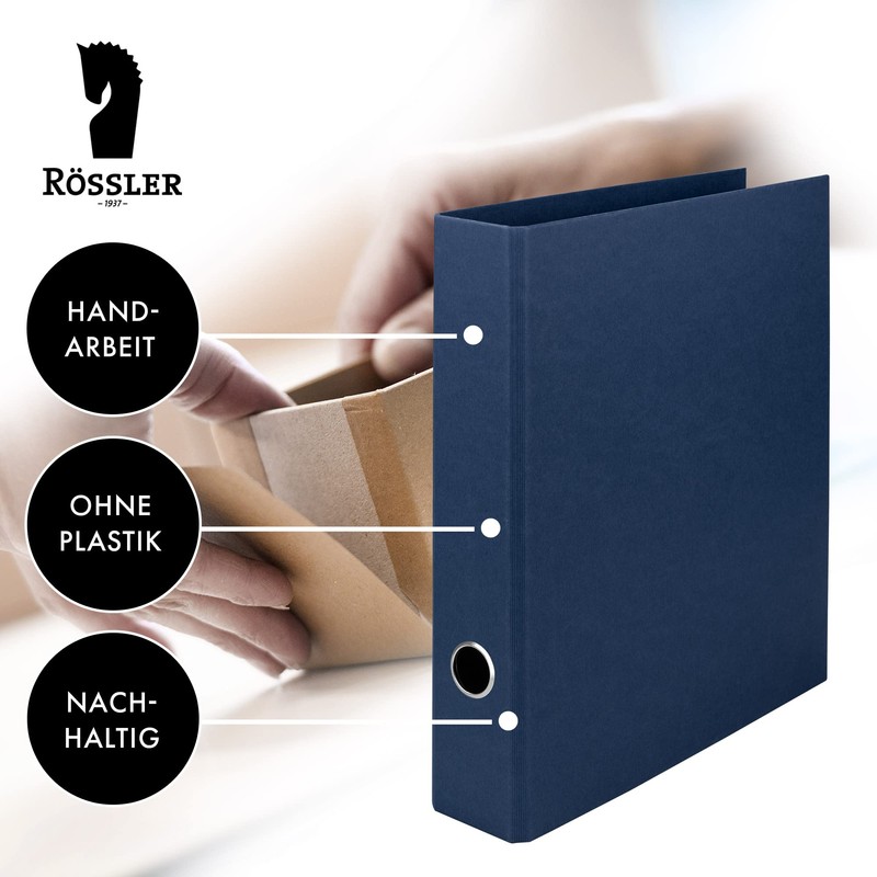 Rössler 1317452901 - S.O.H.O. Folder DIN A4 with lever mechanism,