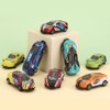 Chedin Stunt 360° Rotating Toy Car, Jumping Inertia, Alloy Pull