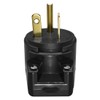 JORINDO 5 Pack 90 Degree 3 Pole DIY rewirable,Right Angle