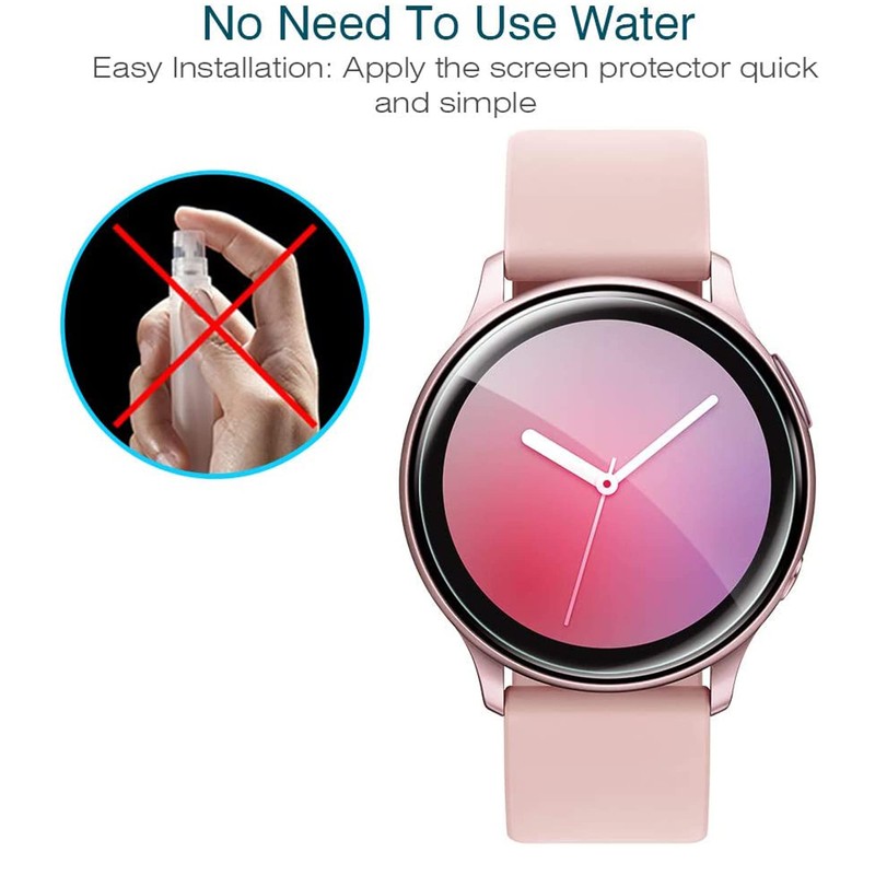 Blueshaweu Universal Round Watch Screen Protector, [Pack of 6] HD