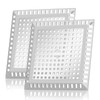 ADNEWX® Pack of 2 Hair Strainer Shower, 125 mm Drain