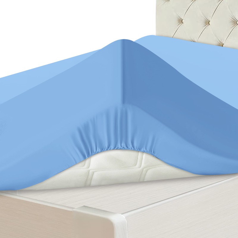 Hafaa King Size Fitted Sheets – Easy Care 25 cm