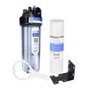 Sediment Water Filtration System with Clear 2.5X 10" Housing 3/4