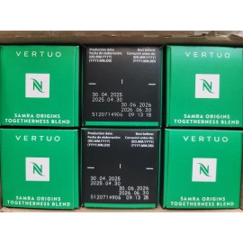 Nespresso Vertuo Samra Origins by THE WEEKND Togetherness Blend 6 sleeve 10 PODS