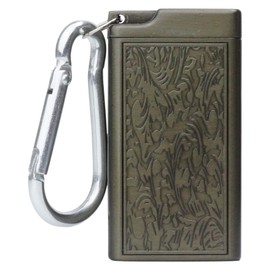 prendre PR-HY909 Portable Ashtray with Carabiner, Metal Lid Included, Small, Lightweight, Smoking Goods, Ash Tray, Easy to Carry, Type3