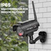 BNT Solar Powered Fake Security Camera, Bullet Dummy Security Camera