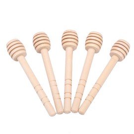 24 Pieces Honey Spoon Wooden Spoon Jam Syrup Drizzler Stirring Rod Kitchen Aid Dispenser