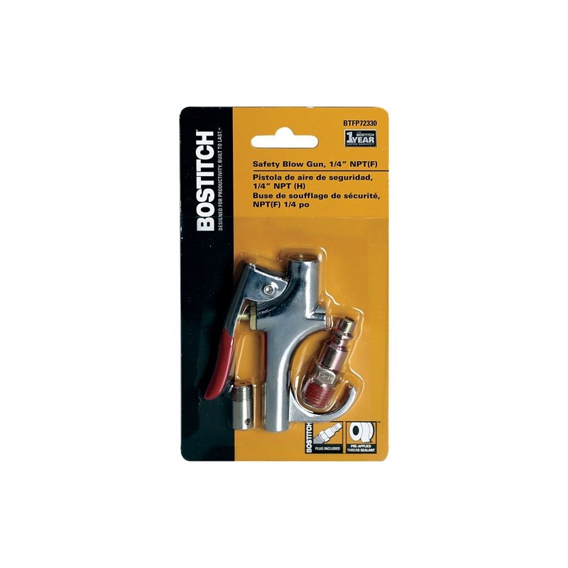 BOSTITCH BTFP72330 Blow Gun, 1/4-Inch