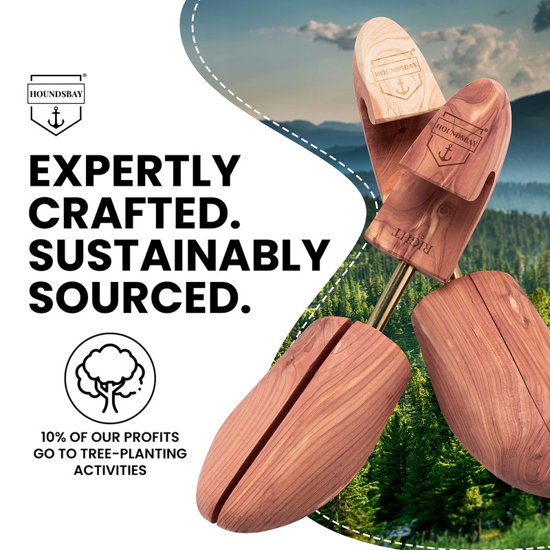 Cedar Shoe Tree, Shoe Trees for Men, Shoe Trees for