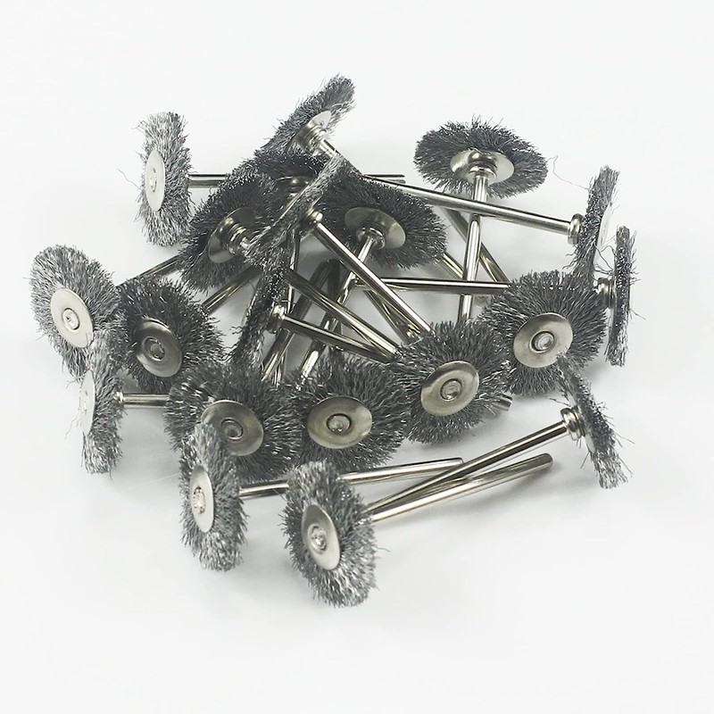 𝐋𝐮𝐨 𝐤𝐞 20 Pcs T Shape Wire Brush Sets -