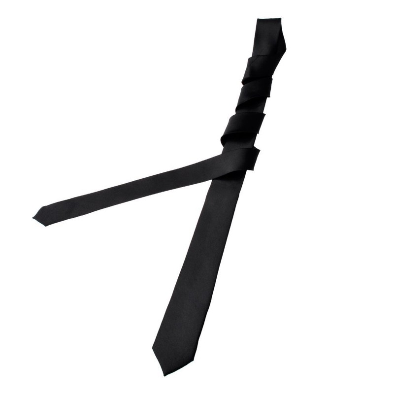 Top Tie: Necktie, 2.0 inches (5 cm) Wide, Slim, Solid,