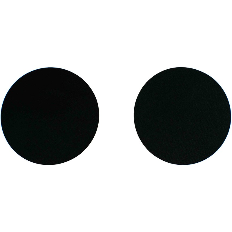 Black (6 Pairs) Disposable Satin Nipple Cover Pasties