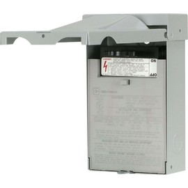 EATON CORPORATION Eaton Dpf222Rp Pullout Air Conditioner Disconnect, 120/240V, 60-Amp, No Color