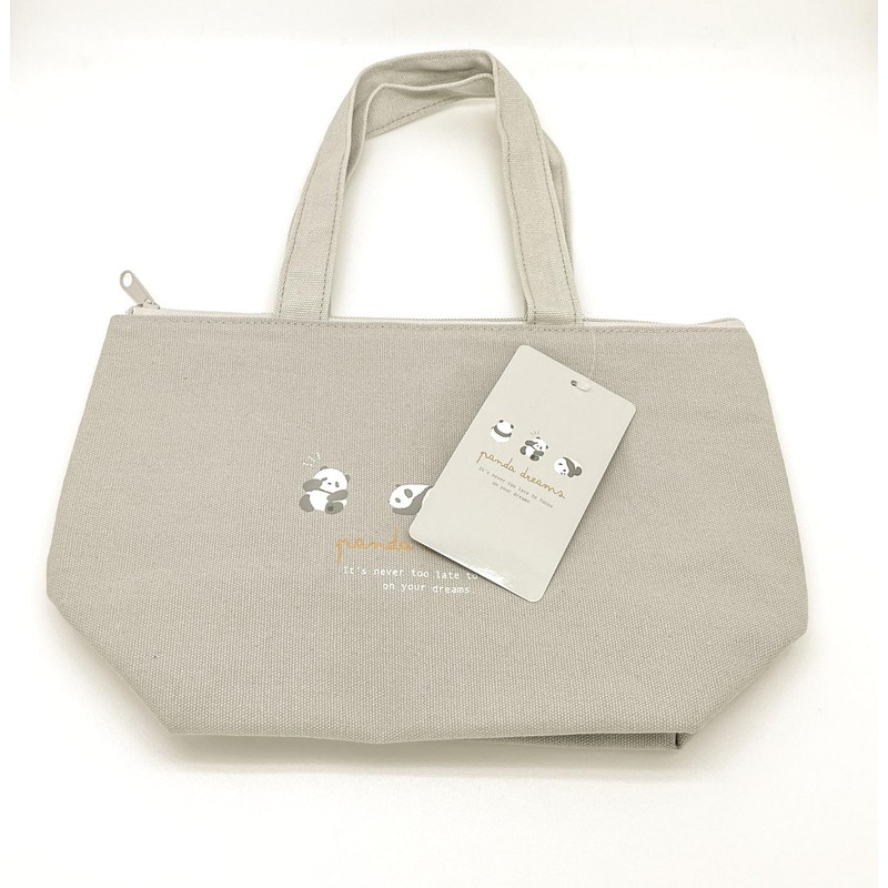 OSK TB-14 Lunch Bag, Panda Lunch Bag with Zipper, Cold