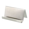 PATIKIL Business Card Holder, Brushed 304 Stainless Steel Desktop Name