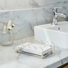 Acrylic Napkin Holder for Bathroom 9"x5" Guest Towel Holder for