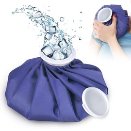 Bolsa de Hielo Terapia,Bolsa para Agua Caliente y Fria para Aliviar Dolores Musculares,Articulaciones,Dolor de Cabeza.Bolsa Hielo para Desinflamar de 9 Pulgadas Compresa Fria y Calientes Duradera