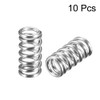 TOP-VIGOR 10Pcs Compression Spring, 0.8mm Wire Diameter,5mm OD,10mm Free Length