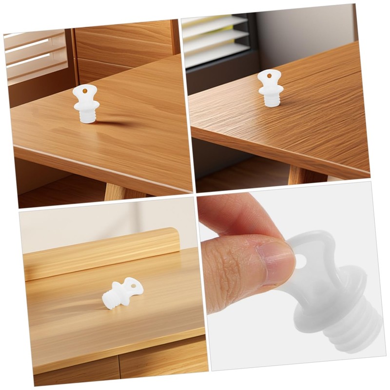 Totority 10pcs Hot Water Bottle Stoppers with Spiral Design Leakproof