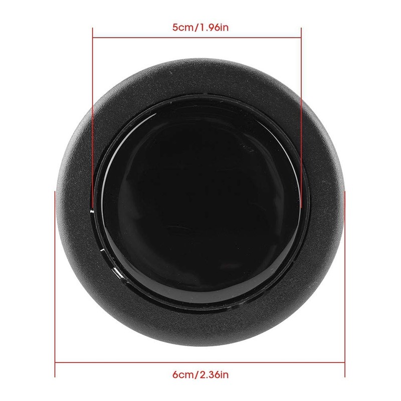 EVGATSAUTO Universal Steering Wheel Horn Button Modified Car Steering Wheel