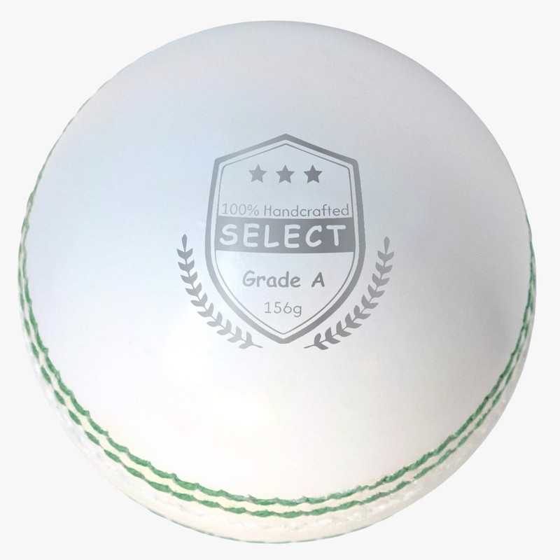 ONEGlobal Select Leather Cricket Ball | 100% Handcrafted, 156g -