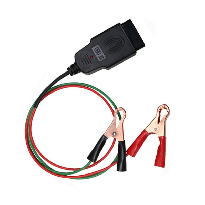 Vgate OBD II Memory Saver Connector with Two 2 Alligator