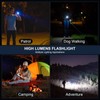 3 Pack Rechargeable Flashlights High Lumens, 990000LM Super Bright LED