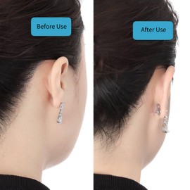 Earring Backs for Droopy Ears, AKRUWELRY Flower Earring Lifter Backs for Heavy Earrings Large Earring Backing for Studs Secure Earring Backers for Earlobe Gold 4PCS