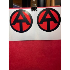 Gi Joe / Adventure Team 3" AT Sticker Set  - Set of Two - Glossy