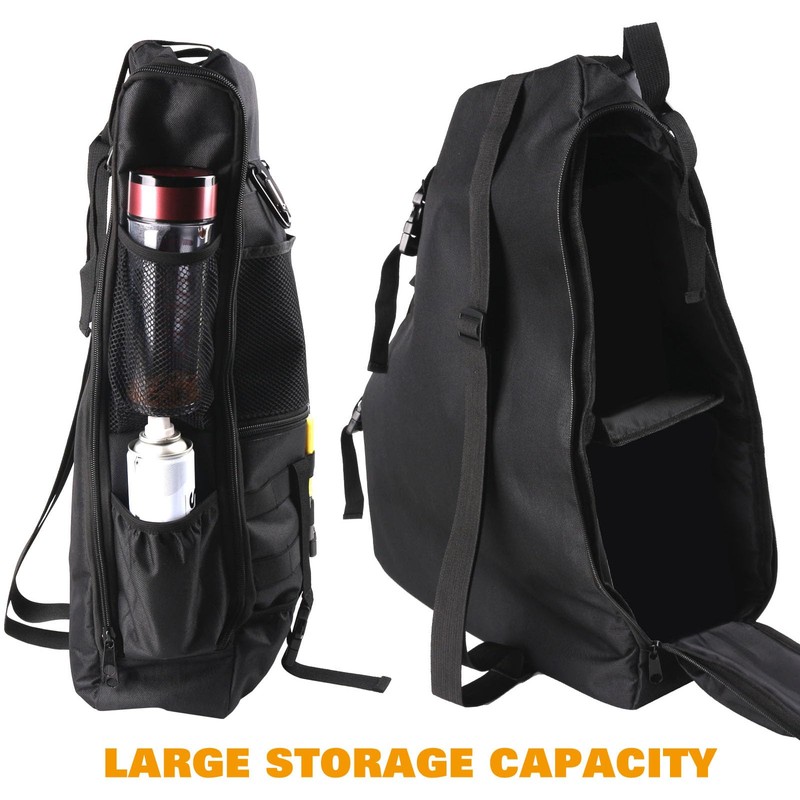 PKEDUO Roll Bar Storage Bag Multi-pocket Rear Cargo Organizers Saddlebag