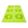 Innova Market Molde Silicon Rosca Rehilete Mini 6 Cavidades