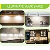 Meigour Hardwired Under Cabinet Lighting Kit, LED Puck Lights for