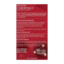Revlon ColorSilk Hair Color, 30 Dark Brown 1 ea (Pack of 2)