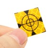 Tutoy 50pcs Reflector Sheet 20x20mm Reflective Tape Target Widely Used