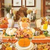 NICROHOME EUR Fall Decoration, 4 PCS Honeycomb Paper Vase Set