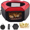 Chicken Box for Chick Starter Kit,Portable Brooder Pen/Chicken Playpen Supplies